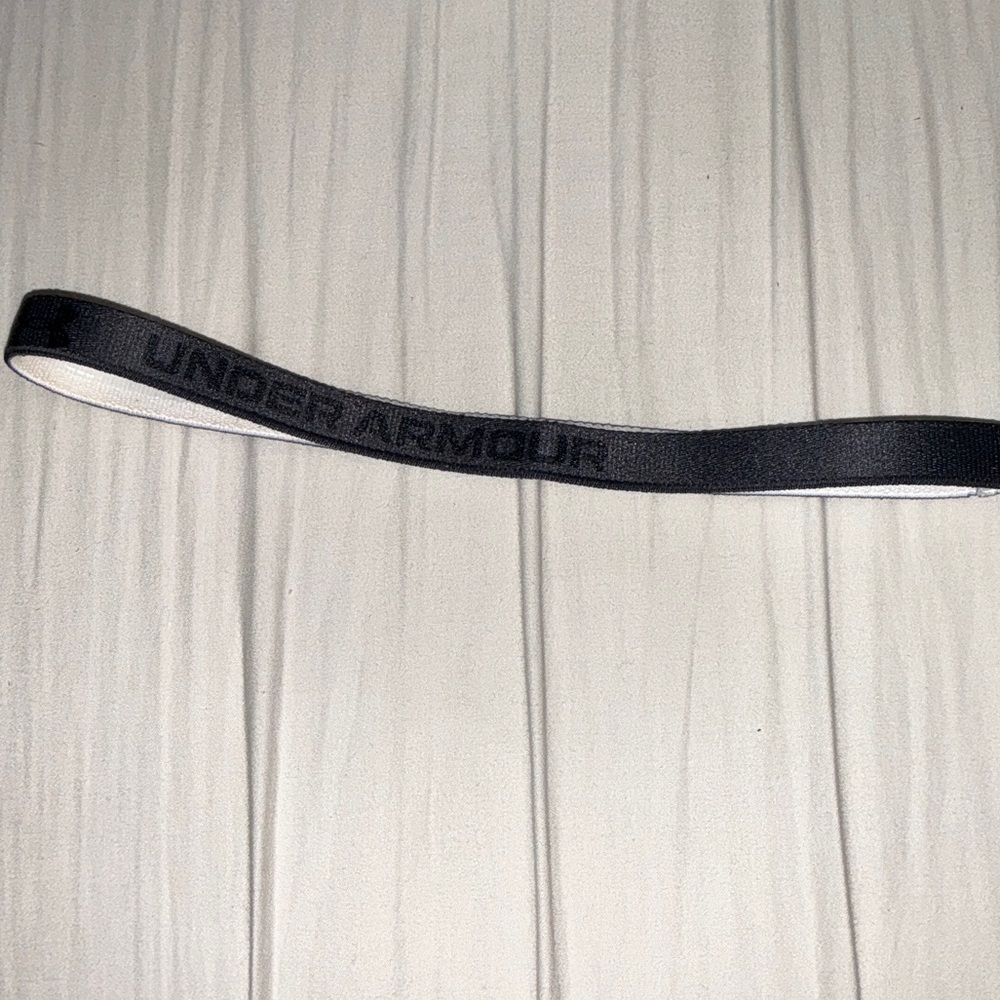 Under Armour Black and Gray Strap